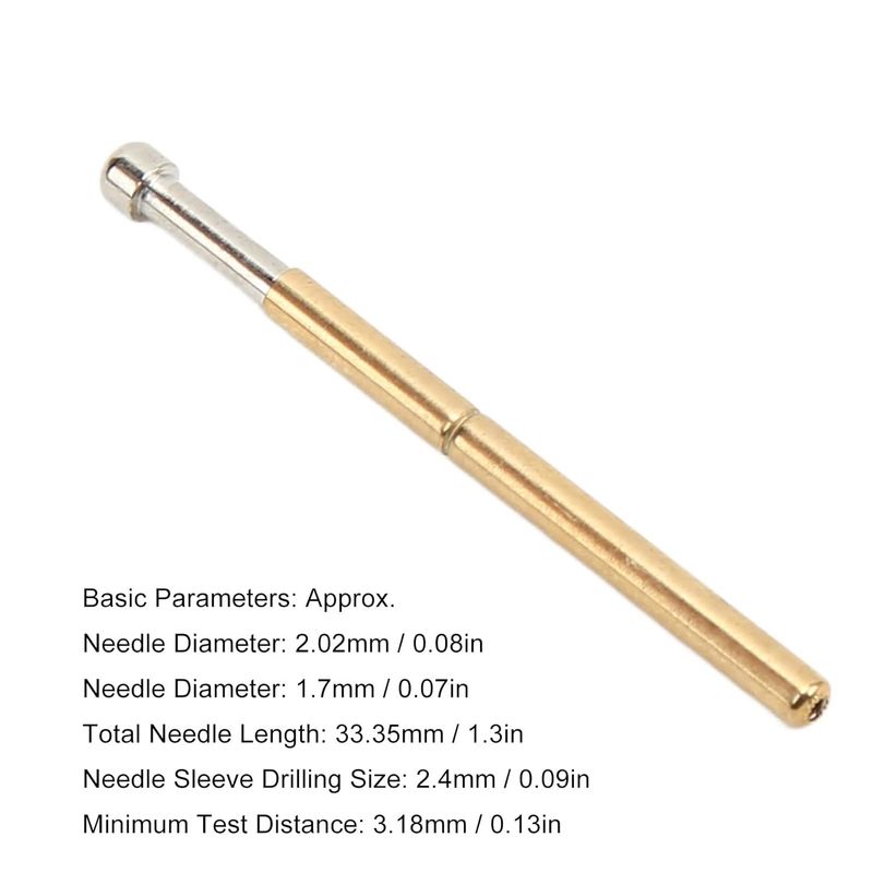 مسبار اختبار الربيع الكبير مع التيار العابر العالي والمعوقة المنخفضة لاختبار PCB