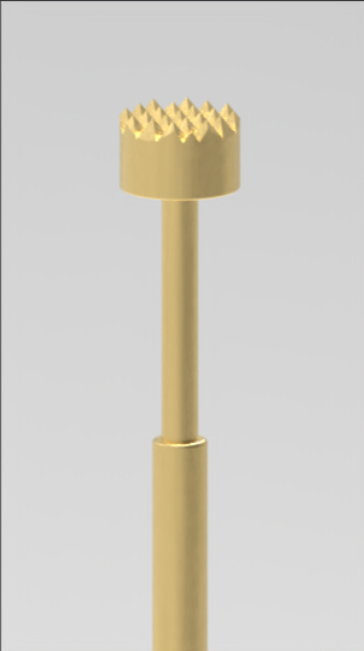 مسبار الاختبار الربيعي 100 مل مع رأس التاج ومضخة BeCu لتحقيق دقة عالية