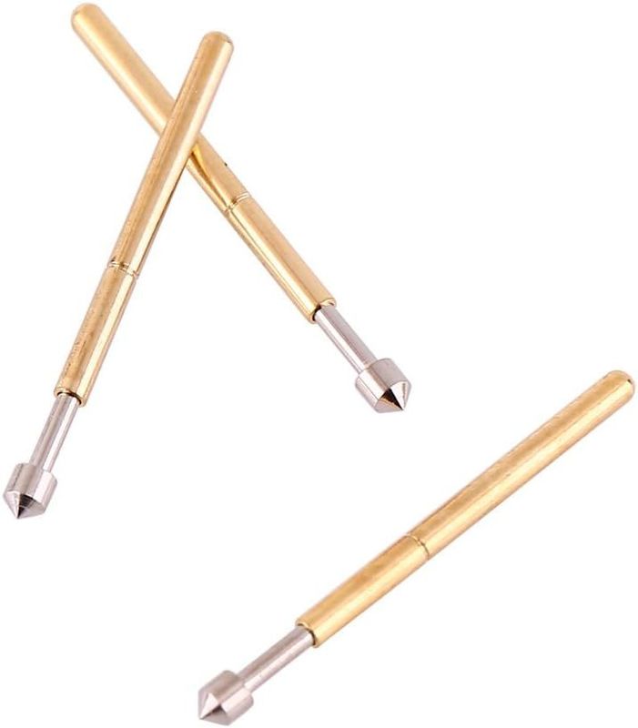 مسبار الاتصال بالربيع بوجو بن مع 3A التيار المصنف 50mΩ المقاومة والسكتة الدماغية 2.5 ملم لاختبار PCB