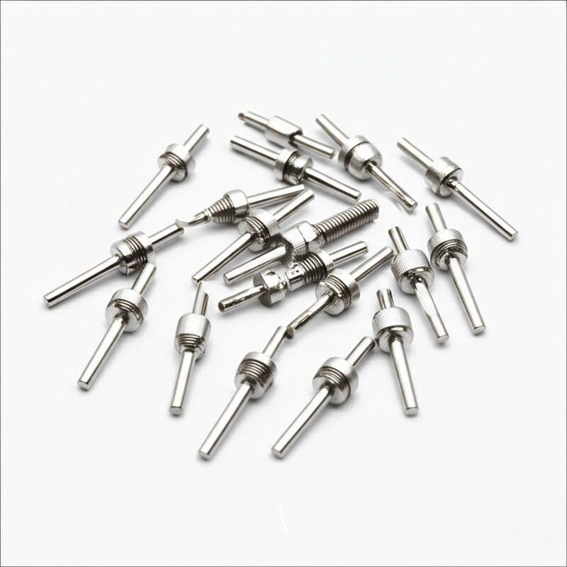 مسبار اختبار رباعي البرميل النحاسي المطلي بالذهب مع مضخة BeCu / SK4 وربيع SWP لاختبار الدقة