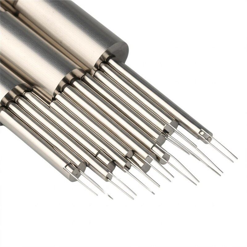 أحجام مخصصة مسبار اختبار زنبركي مطلي بالذهب مع تصنيف تيار 0.50 أمبير ومقاومة تلامس قصوى تبلغ 50mΩ