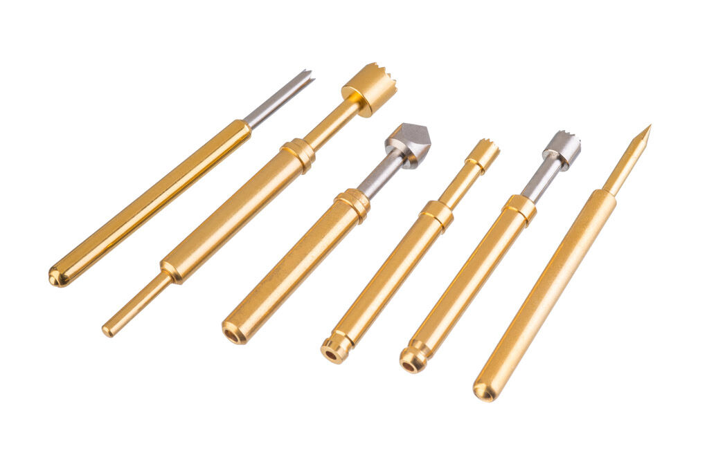 مورد صيني دبوس بوجو مزدوج الأطراف مسبار محمل بنابض لاختبار لوحات الدوائر المطبوعة | متاح حسب الطلب