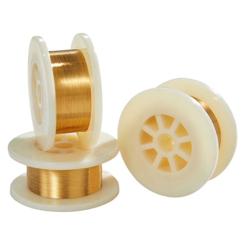 0.003mm سلك التولفستين المقوى بالذهب المجهري مضاد للتآكل لربط أشباه الموصلات