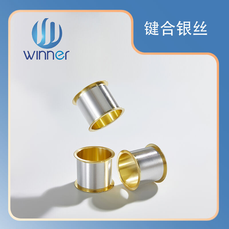 0.003mm Ultra Fine Pure Silver Wire 99.99% Purity for Semiconductor Bonding